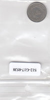 S12-G17-0538 Singapore 5 cent 1967  VF
