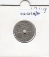 S12-G17-0759 Spanje 50 centimos 1949  VF Arrows up
