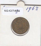 S12-G17-0766 Spanje 1 peseta 1963 (STAR 1964) VF