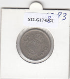 S12-G17-0821 Spanje 5 pesetas 1983  VF+