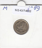 S12-G17-0822 Spanje 5 pesetas 1989  XF