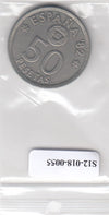 S12-G18-0055 Spanje 50 pesetas 1980 Year 81 XF KM819