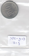 S12-G18-0285 Korea South 100 won 1983  VF KM35