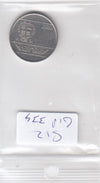 S12-G18-0334 Aruba 25 cents 1987  VF KM3