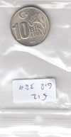 S12-G18-0389 Turkije 10 bin lira 1995  XF+ KM1027