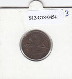 S12-G18-0454 Zwitserland 2 rappen 1963  VF/XF KM47