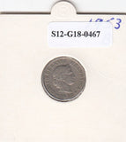 S12-G18-0467 Zwitserland 5 rappen 1953  VF KM26