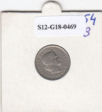 S12-G18-0469 Zwitserland 5 rappen 1954  VF KM26