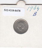 S12-G18-0478 Zwitserland 5 rappen 1964  VF KM26