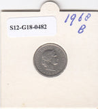 S12-G18-0482 Zwitserland 5 rappen 1968  VF KM26