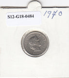 S12-G18-0484 Zwitserland 5 rappen 1970  VF+ KM26