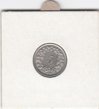 S12-G18-0486 Zwitserland 5 rappen 1974  XF KM26