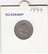 S12-G18-0497 Zwitserland 10 rappen 1944  VF KM27