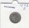 S12-G18-0502 Zwitserland 10 rappen 1957  VF KM27