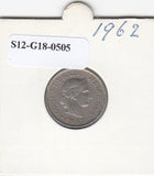 S12-G18-0505 Zwitserland 10 rappen 1962  VF KM27