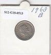 S12-G18-0513 Zwitserland 10 rappen 1968  VF KM27