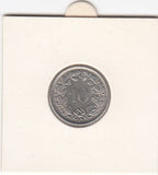 S12-G18-0515 Zwitserland 10 rappen 1969  XF KM27