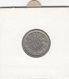 S12-G18-0517 Zwitserland 10 rappen 1969  VF KM27