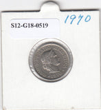 S12-G18-0519 Zwitserland 10 rappen 1970  VF KM27