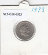 S12-G18-0523 Zwitserland 10 rappen 1973  VF KM27