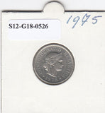 S12-G18-0526 Zwitserland 10 rappen 1975  XF KM27