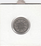 S12-G18-0535 Zwitserland 10 rappen 1981  XF KM27