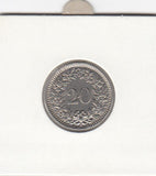 S12-G18-0541 Zwitserland 20 rappen  1934  XF KM29