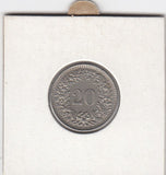 S12-G18-0546 Zwitserland 20 rappen  1962  VF KM29a