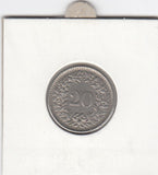 S12-G18-0547 Zwitserland 20 rappen  1964  VF KM29a