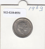 S12-G18-0551 Zwitserland 20 rappen  1969  VF KM29a