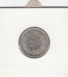S12-G18-0551 Zwitserland 20 rappen  1969  VF KM29a