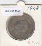 S12-G18-0601 Verenigd Koninkrijk 1/2 crown 1948  VF KM866
