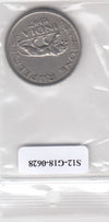 S12-G18-0628 India 1 rupee 1947 mumbai VF KM559