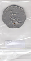 S12-G18-0654 Verenigd Koninkrijk 50 pence 1980  VF KM913