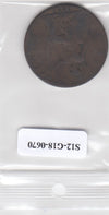 S12-G18-0670 Verenigd Koninkrijk 1 penny 1897  FI/VF KM788