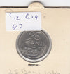 S12-G19-0043 Roemenië 25 bani 1966  VG KM94
