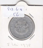 S12-G19-0056 Roemenië 5 lei 1978  VF KM97