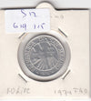 S12-G19-0115 San Marino 10 lire 1974  MS60 KM33 FAO Honeybee