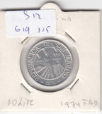 S12-G19-0115 San Marino 10 lire 1974  MS60 KM33 FAO Honeybee