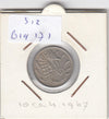 S12-G19-0171 Singapore 10 cents 1967  VF KM3