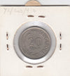 S12-G19-0187 Singapore 20 cents 1969  VF KM4