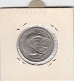 S12-G19-0190 Singapore 20 cents 1980  MS60 KM4