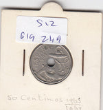 S12-G19-0249 Spanje 50 centimos 1963 (jaar 64) XF KM777