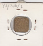 S12-G19-0262 Suriname 5 cents 1962  VF KM12.1