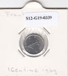 S12-G19-0339 Frankrijk 1 centime 1969  VF KM928