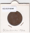 S12-G19-0348 Frankrijk 5 centimes 1920  VF KM842