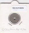 S12-G19-0354 Frankrijk 5 centimes 1930  VF/XF KM875
