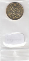 S13-NEU-0007-M17 Estonia 1 Kroon UNC 2008 KM45  Independence