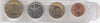 S13-NEU-9003-M01 Latvia Set 4 UNC Coins UNC