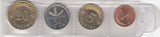 S13-NEU-9003-M01 Latvia Set 4 UNC Coins UNC